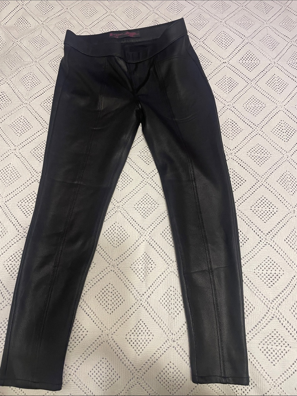 No Boundaries Black Faux Leather Jeggings - Sleek Stretch